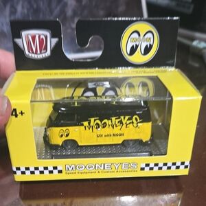 Mooneyes Yellow and Black Toy Van
